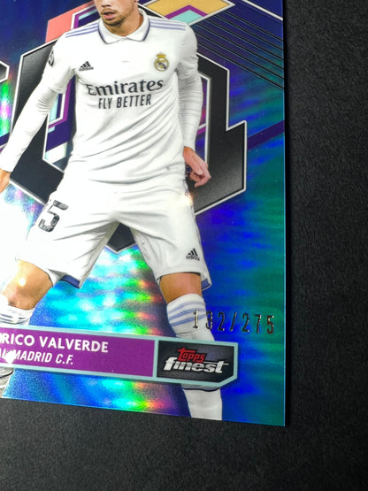 FEDE VALVERDE TOPPS FINEST 2022 - 2023 Sky Blue /275