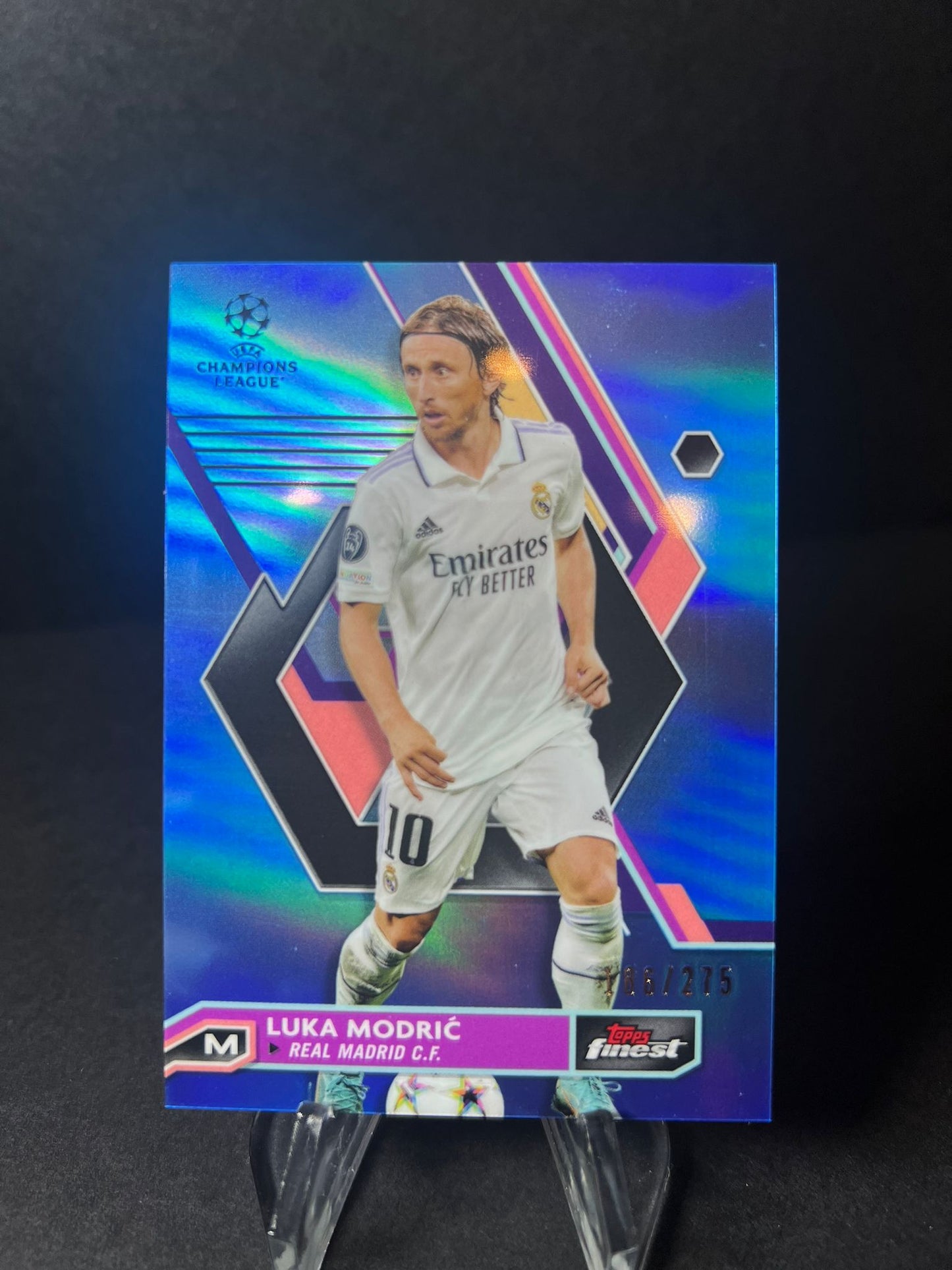 LUKA MODRIC TOPPS FINEST 2022 - 2023 Sky Blue /275