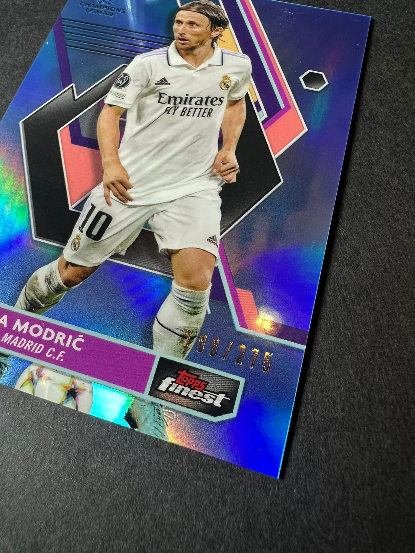 LUKA MODRIC TOPPS FINEST 2022 - 2023 Sky Blue /275