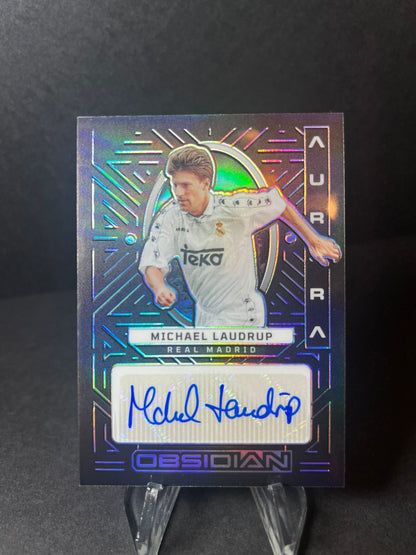 MICHAEL LAUDRUP PANINI OBSIDIAN 2022 - 2023 Aurora Auto Silver /109