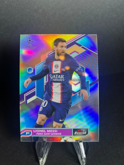 LEO MESSI TOPPS FINEST 2022 - 2023 Refractor