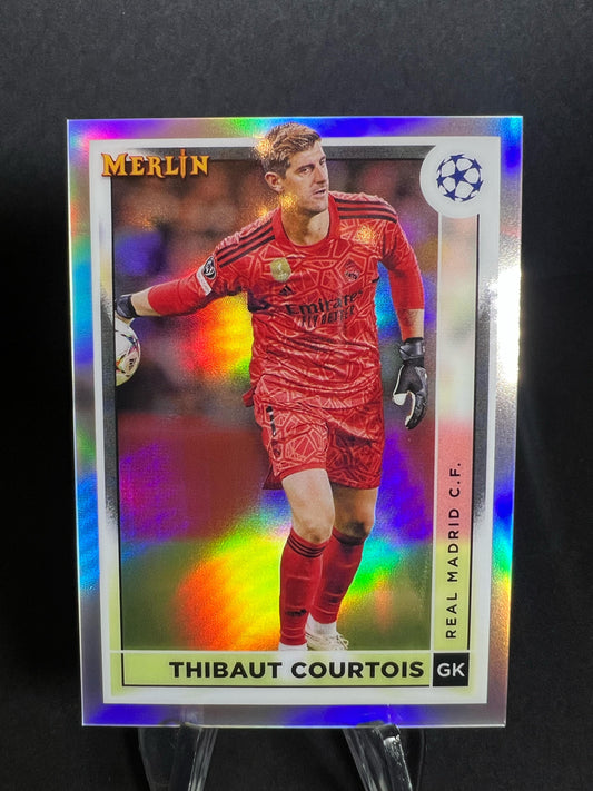 THIBAUT COURTOIS TOPPS MERLIN 2022 - 2023 Refractor