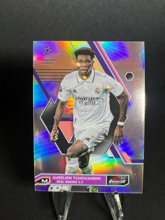 AURELIEN TCHOUAMENI TOPPS FINEST 2022 - 2023 Refractor